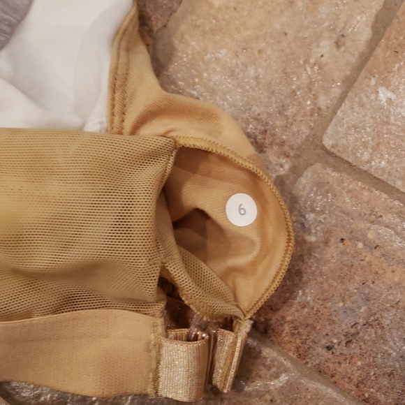 Lululemon gray & white tank top size 6 - Picture 8 of 8